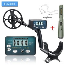 휴대용 금속 탐지기 전문 gt-200 조정 가능한 추적기 ip68 방수 탐지기 드 금속 아이 보물 검색, GT300-4