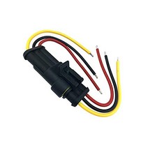 Qook 5 Kit 3 Pin Way Car Waterproof Electrical Connector Plug Male Female Wire Cable Connector Plug, 1, Qook 5 Kit 3 Pin Way Car Water
