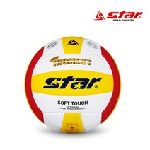 브랜드없음 스타 뉴하이스트 칼라 배구공 5호 VB425 스타배구공, 단품없음