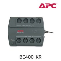 APC BE400-KR BACK UPS_무정전전원장치_400VA_230V, 1대