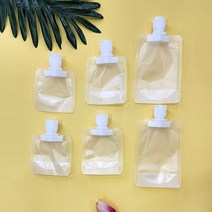 여행용 리필용 화장품 로션 샴푸 클렌징 소분 빈병 튜브 파우치, 30ml x 5개, 5개