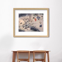 나봄갤러리 혜원 신윤복 단오풍정 액자, 3.내츄럴 액자