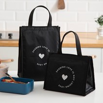 브랜드미 도시락 보온 보냉 가방 소형+대형 랜덤발송