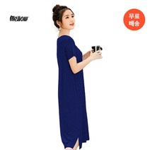 멜로우 경량 쿨링 소재 반팔 원피스 1개