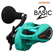 [피싱락] 크레만 베이직 B2 베이트릴 쭈꾸미 갑오징어 참돔릴 드랙력 9kg, 6.6:1 우핸들