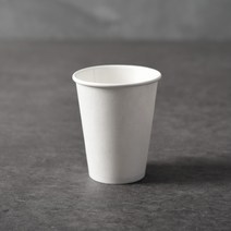 더블린라이프 8온스 테이크아웃 종이컵 핫컵 일회용컵 백컵, 1박스, 1000개