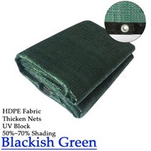 어닝 아름다운 정원 햇빛 가리개 그물 다육이 식물 창고 자외선 차단 음영 항해 퍼걸러 단열 HDPE 천막, 03 Blackish Green_01 0.6m x 1m