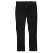 Volcom 남성용 레귤러 2x4 스트레치 데님 진 블랙 아웃 1 404942