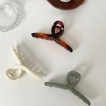RANUNSTYLE 헤어 집게핀 컬러 올림머리 반머리