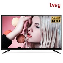 티브이지 FQ430SFHD 43인치 Full-HD TV LED 셋톱박스 안드로이드 지원, 스텐드(택배발송)