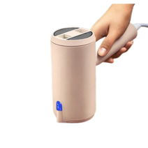 핸디형 스팀다리미 접이식 여행용 휴대용 가벼운 다리미, 그린