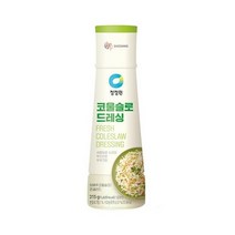 청정원 간편한 청정원 코울슬로 드레싱 315g 간식 야식 자취 1인가구 캠핑 별미 식자재, 6개