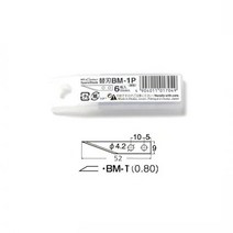 오피스넥스 NT커터 아크릴커터날 BM-1P( 6개입)