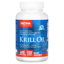 자로우 포뮬러스 Jarrow Formulas 크릴 오일 소프트젤 옵션확인필수, 60 개
