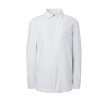 [국내정품]닥스 [O.B.S] [Albini] 그레이 스트라이프 저지 긴팔 드레스셔츠 DMSH3F072G1