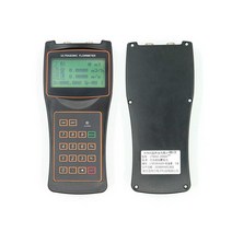 디지털 유속 측정기 정밀 초음파 외부 센서 배수 감지, 대형 프로브가 있는 소형 스크린 호스트