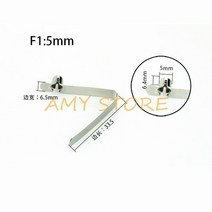 평판트레일러 미니 캠핑 카고트레일러 스틸 튜브 파이프 카약 패들 싱글 푸시 버튼 스프링 스냅 클립 야외, 04 F1