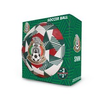 Icon Sports 공식 라이선스 월드 클럽 팀 규정 주니어 사이즈 3 축구공 멕시코 내셔널 브러시