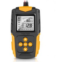 자동차 배터리 테스터 내부 저항 전압 측정기 12V 24V, 12V24V 감지기 고휘도  보관가방
