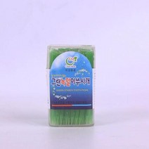 그린 녹말 이쑤시개 통 300개입, 상세페이지 참조