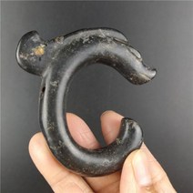 티베트 홍산 문화 골동품 천연 운석 옥 돼지 용 조각 마스코트 컬렉션 보석 장식 선물 인형
