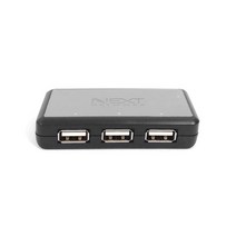 넥스트 USB2.0 4포트 허브 멀티포트 확장 분배기 무전원 NEXT-314UHP