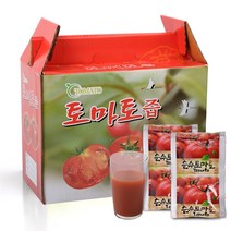 찰 토마토즙 100ml 50포, 110ml, 50개