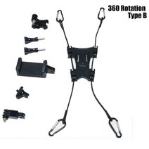 서핑 거치대 gopro109875 촬영 소품용 카이트 마운트 홀더 액션 카메라휴대폰 베이스 스탠드 패러글라이더, B