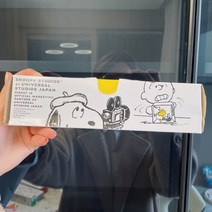 이중 지퍼백 6박스 스누피 캐릭터 간식보관 소형, D개