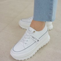 여성 굽높은 스니커즈 통굽 키높이 스니커즈 7cm