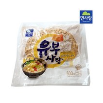 면사랑 (냉동)면사랑 유부사랑(슬라이스유부)500g, 1세트