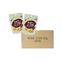 오성 촉촉한 고구마말랭이 50g, 30개입