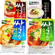 백제 쌀국수 멸치5개+육개장5개+얼큰5개+파곰탕5개