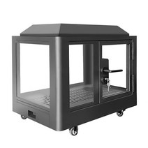 강아지방음부스 고양이 애견 하우스 반려동물 케이지 이동식 호텔, 검은색