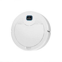 무선 스마트 로봇 진공 청소기 가정용 다기능 매우 조용한 충전식 자동 청소 1600Pa, White, CHINA