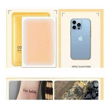 타투 패치 흉터 가리기 메이컵 분장 마스크 12개 커버, 상세 페이지 참고, 밝은 피부톤x12개+컨실러x3튜브