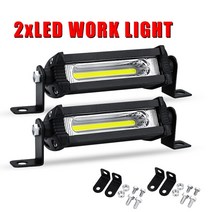 2종소형 바이크 4발이 ATV 네발 농업용 산악오토바이 레저 3륜바이크 4 inch cob car led work light bar off road spot 램프 12v 24v, 2pcs 개 암 나무 열매 18w