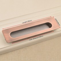 창호지문 전원주택대문 옛날문고리 한옥문짝 한옥인테리어 한옥장식 옛날장식 한옥대문 옛날철물 인테리어소품 kak 숨겨진 도어 핸들 아연 합금 다다미 오목 풀 슬라이딩 도어 23, 6015-128 레드 브론즈
