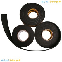 EVA 단면 스폰지테이프 흑색 폭 10mm 두께선택, 두께1mm