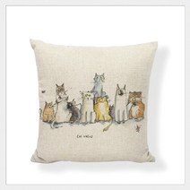 더캣 귀여운 냥이쿠션, 121