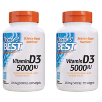비타민 D3 5000 IU 720 소프트젤 2 SET