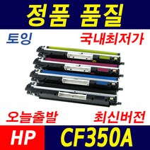 HP CF350A Laserjet Pro MFP M176N M177FW 재생토너, 1, 검정