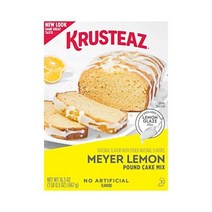1+1 Krusteaz Meyer 레몬 파운드 케이크와 글레이즈 믹스 16.5온스 박스12개 팩