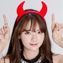 고급악마머리띠