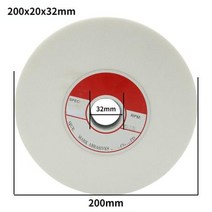 연마재 샌딩기 블라스트 작은 그라인딩 베드 모래 플랫 휠 세라믹 핸드 셰이크 머신, WA   200x20x32mm+100Mesh   1PC