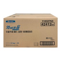 42412 와이프올 유흡착재 패드 중형 100매, 상세페이지 참조