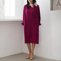 터들노방리본타이 원피스 1112788DRESS amp SET 쉬폰 레이스원피스 베이지 Beige 블랙 Black 초록 Gree