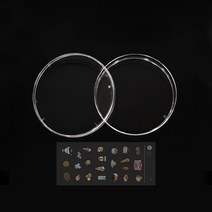 페트리디쉬 멸균 플라스틱 샬레 실험용접시 60mm, 1팩(10개입)＋스티커증정