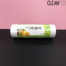 200매 17X25cm 명진 크린롤백 롤타입비닐, 상세페이지 참조