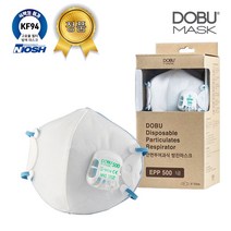 도부마스크 1급 방진마스크 N95 KF94 안면부여과식 방역 EPP-500 (10개입), 10개